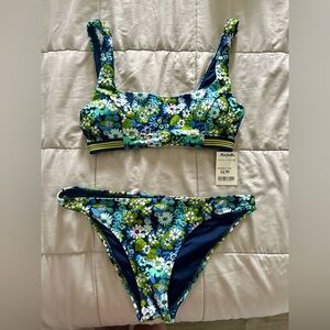 Blue Aerie Bikini NWT
